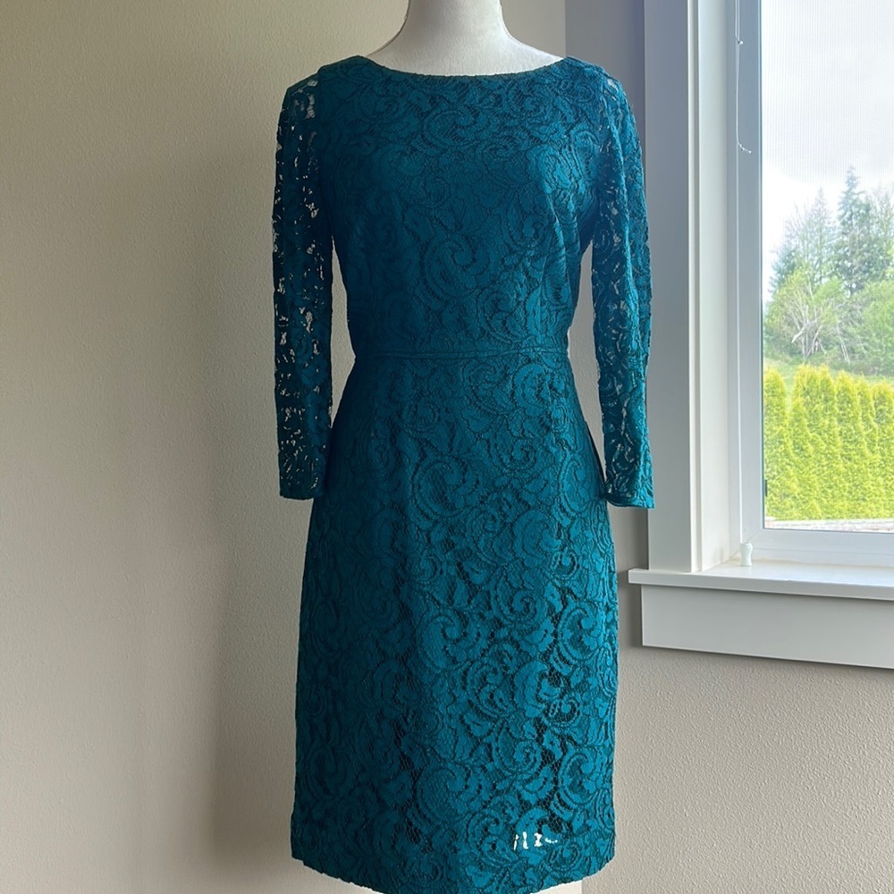J.crew Weddings and Parties Lace Midi Dress size 8